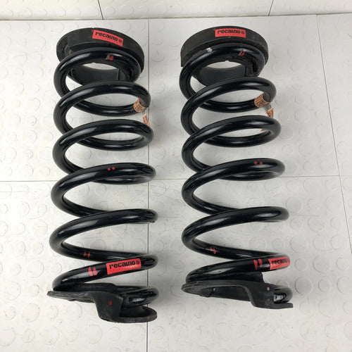 Par Resortes Traseros Con Hules Ford Edge 2.0 2015-2018