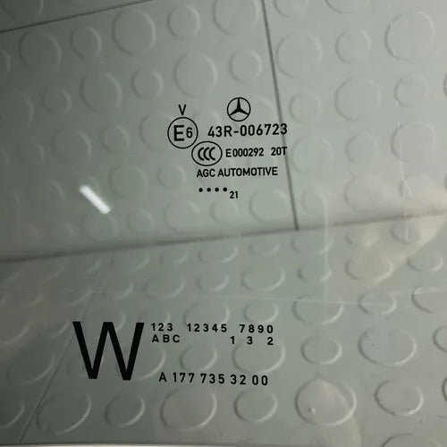 Cristal Tras Derecho Mercedes Benz Clase A W177 2018-2023