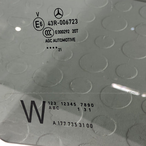 Cristal Tras Izquierdo Mercedes Benz Clase A W177 2018-2023