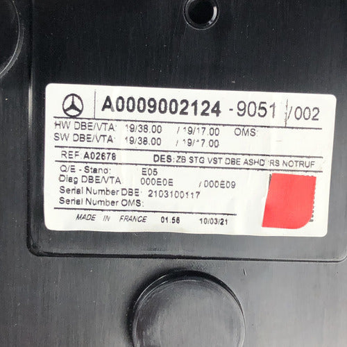 Luz Interior Mercedes Benz A45 Amg W177 2018-2021