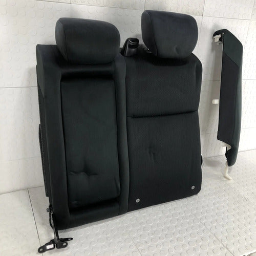 Cubre Asiento Respaldos Izquierdos Honda City 2014-2020 Negro