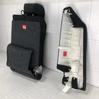Cubre Asiento Respaldos Derechos Honda City 2014-2020 Negro