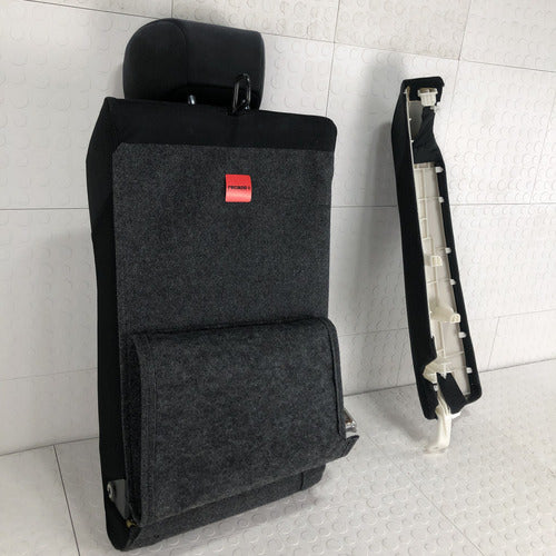 Cubre Asiento Respaldos Derechos Honda City 2014-2020 Negro