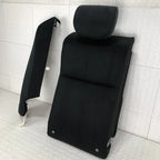 Cubre Asiento Respaldos Derechos Honda City 2014-2020 Negro