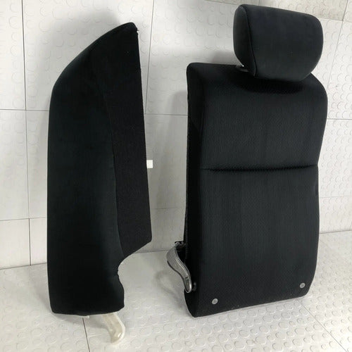 Cubre Asiento Respaldos Derechos Honda City 2014-2020 Negro