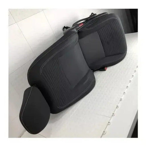 Cubre Asiento Delantero Izquierdo Toyota Yaris Hb 2012-2016 Negro