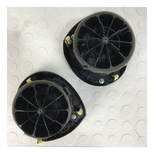 Par Rejillas Difusor Ventilación Ac Toyota Prius C 2018-2021