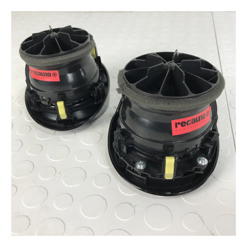 Par Rejillas Difusor Ventilación Ac Toyota Prius C 2018-2021