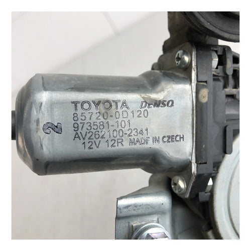 Elevador Motor Delantero Izquierdo Toyota Yaris Hb 2012-2016