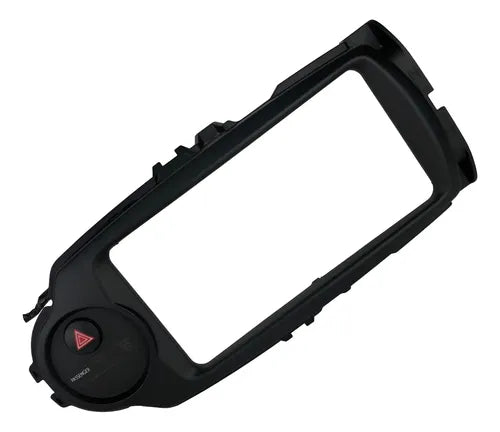 Bisel Central Estéreo Toyota Yaris Hatchback 2012-2016 Negro Izquierdo