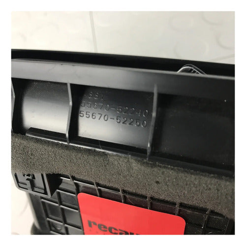 Rejillas Difusores Centrales Toyota Prius C 2018-2021