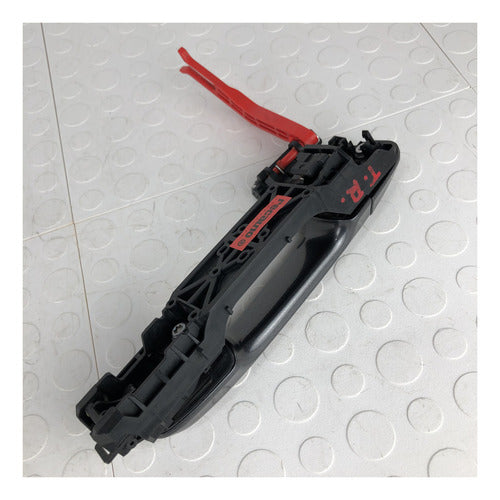 Manija Exterior Trasera Derecha Toyota Yaris Hatcback 2015 Negro