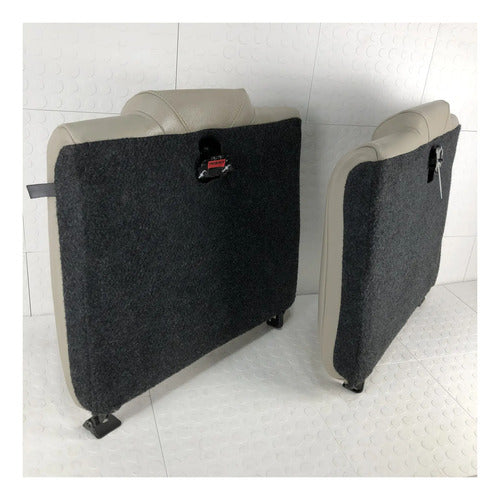 Cubre Asiento Trasero Respaldo Ford Mustang 2010 V6 4.0 Blanco