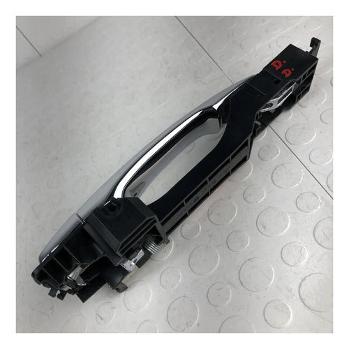 Manija Exterior Puerta Delantera Derecha Nissan Xtrail 2015- Plateado