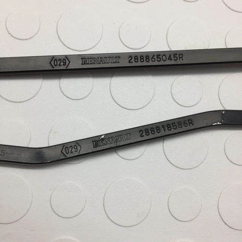 Par Brazos Limpiaparabrisas Renault Logan Sandero Original Derecho