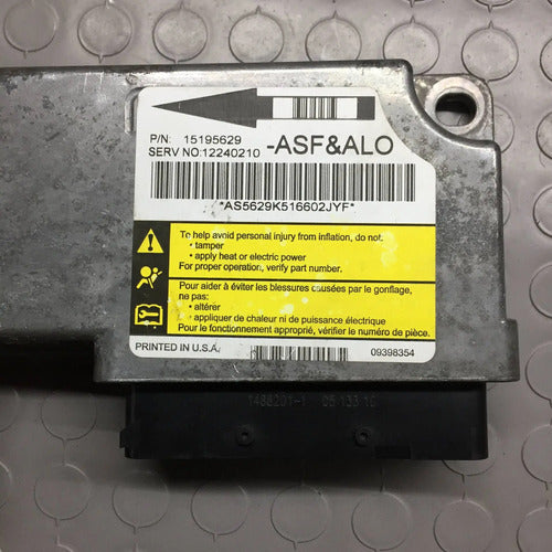 Kit De Bolsas Aire Chevrolet Trailblazer 2002-2005 Oem